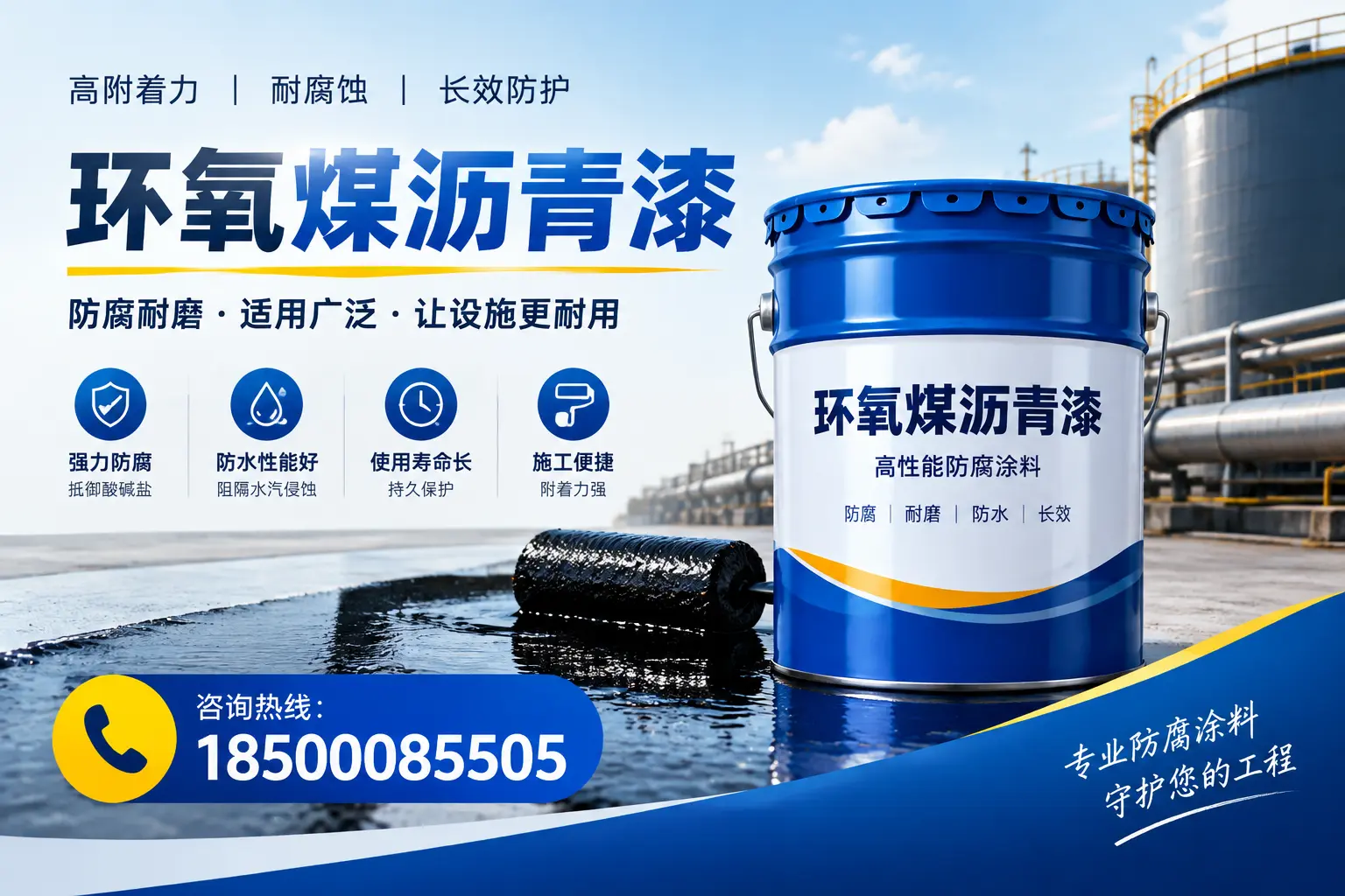 环氧煤沥青漆与其他涂料的对比分析，助力临夏企业决策